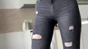 Wanna see quick POV sex with hot teen 18+ in leather?