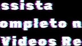 curvy latina rubs her pussy then fingers her ass on bed