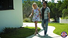 Bailey, the hottie, rewards him with intense hardcore sex.