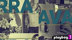 Why did Morgan Hovanek pose after stunning Cierra Avalon?