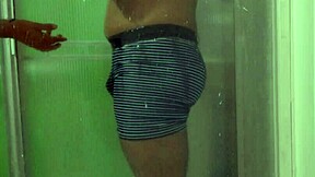 Latina Wife Cheats On Cuckold With Rough Fucking By Black Boy In Motel Bathroom!