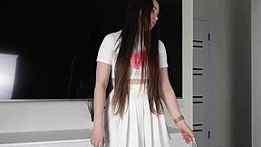 Stepsister Brags About Her Purchase, Spent All The Money I Had To Fuck Her!