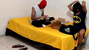 Doll gets fucked by single man after days without, in kinky usa neighbor roleplay with lingerie 😈