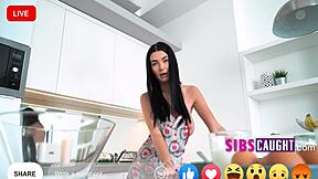 Intense Bareback Riding with Step Family