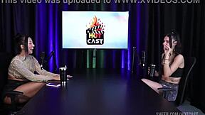 debora andrade's hot cast compilations part 3 in sheer red lingerie