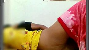 Asian couple licking and sucking each other in real homemade 69