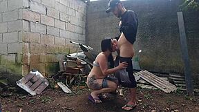 Comendo Garota na Festa nos Fundos do Sítio 😜