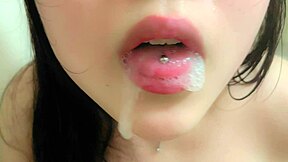 Ever seen a Japanese coed lick anal and cum in mouth?