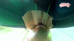 pov ron stoppable gets disarmed and fucks shego's tight pink pussy hard, then cums on her big tits