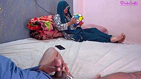 Dick Flash to Indian Bhabhi's Step Sister Sucking Like Pro