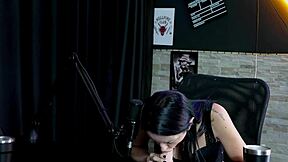 Blonde Teen Vonteese Teases With Striptease And Ass Reveal