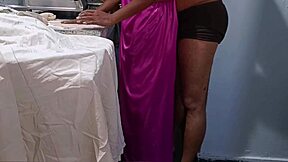 desi hot wife gets bent over for crazy doggy fucking 😈