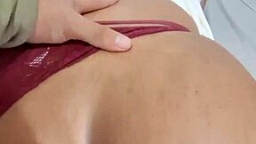 LOOK how BEAUTIFUL my COLOMBIAN stepdaughter's ASS looks GAPING from ANAL!