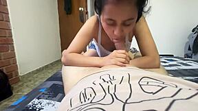 hot tinder date swallows everything