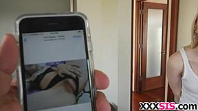 Blonde Stepsis Lily Rader Takes a Hard Banging in Homemade Teen Action