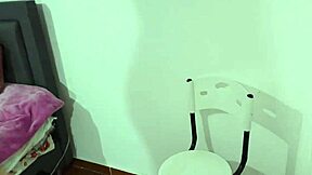 Beautiful Companion In Pajamas Tight Shorts Cute Face Fucked Doggystyle In Bed Trailer