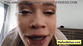 chloe rose, the natural busty blonde, has an encounter with charles dera