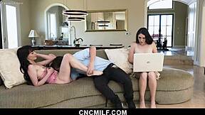 Stepsisters Ashley Wolf And Emma Jade Call Freeuse Guy To Fix Laptop! Hardcore Doggystyle Boobs Missionary Cowgirl Blowjob Riding Big Ass Sex.