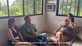 Pregnant milf allison sweet fucks clients hard to secure sale