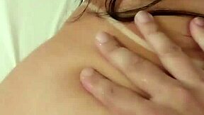 kaity tries her first anal experience