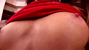 Blonde and brunette lesbians eat each other's pussies out.