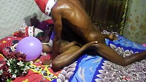 Pussy As Christmas Gift For Ex Boyfriend Fuck