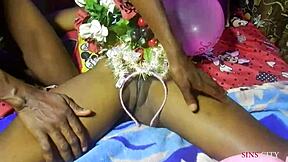 Pussy As Christmas Gift For Ex Boyfriend Fuck