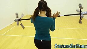 step teen 18+ gets messy facial from taboo milf encounter