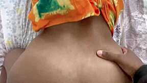 Desi Indian bhabhi enjoys rough fuck with husband, moaning loudly