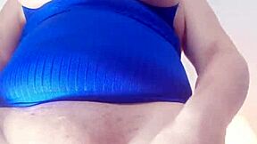 Slut wife masturbates. For husband's friends