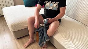 Busty friend’s mom seized the chance to ride me hard in Russian homemade.