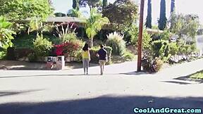 Petite Housewife Bent Over For Intense Doggy