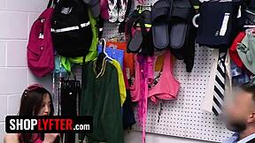 i bring the senators stepdaughter to the back office after shoplifting