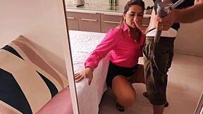 Man, I couldn't resist, gave my ass to my friend's big-dicked brother from church, Luna Oliveira and Vagninho are wild!