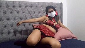 Girlfriend Takes Initiative in Passionate Kiss