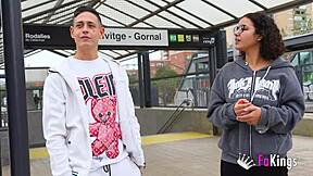 teacher and schoolgirl share quiet conversation