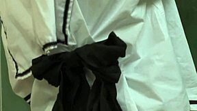 asian slut crams big black cock deep inside 😈