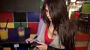 best buddies share fat babe in cowgirl pussy riding and blowjob with big natural tits