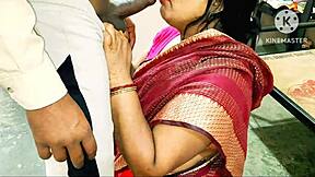 Indian desi maid gets hardcore fucked with Hindi audio deepthroat action