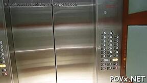 hard dick brings joy to horny chick in rough pov action