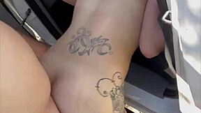 slim thick hooker banged hard in public