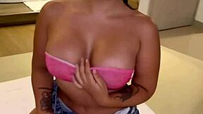 Hot Fuck With Brother-In-Law In Boyfriend's Bed Cum On Big Tits