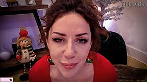 stepmom and stepson share a taboo christmas wish list in pov.