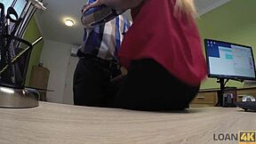 isabella offers shaved vagina for big loan4k deal. wanna watch her get pounded?