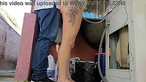 married housewife, wanna pay the repair guy with your big ass?