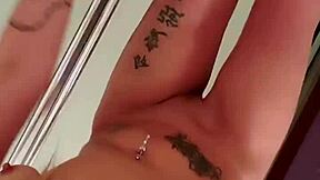 belle petite masturbates her sexy pussy like a real doll