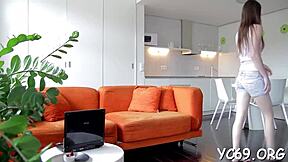 I drilled that elegant playgirl shitless and she sucked my cock so tight