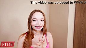 Hey, tiny Selina Imai, you ready for this POV casting at Fit18?