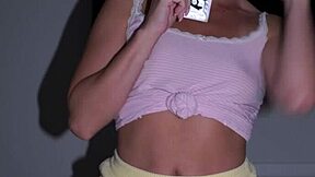 Chubby Brunette Moans As Stepbro Fills Her With Monster Cock