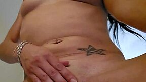 Petite Emy Angel plays with her tight young pussy in sexy web chat masturbation